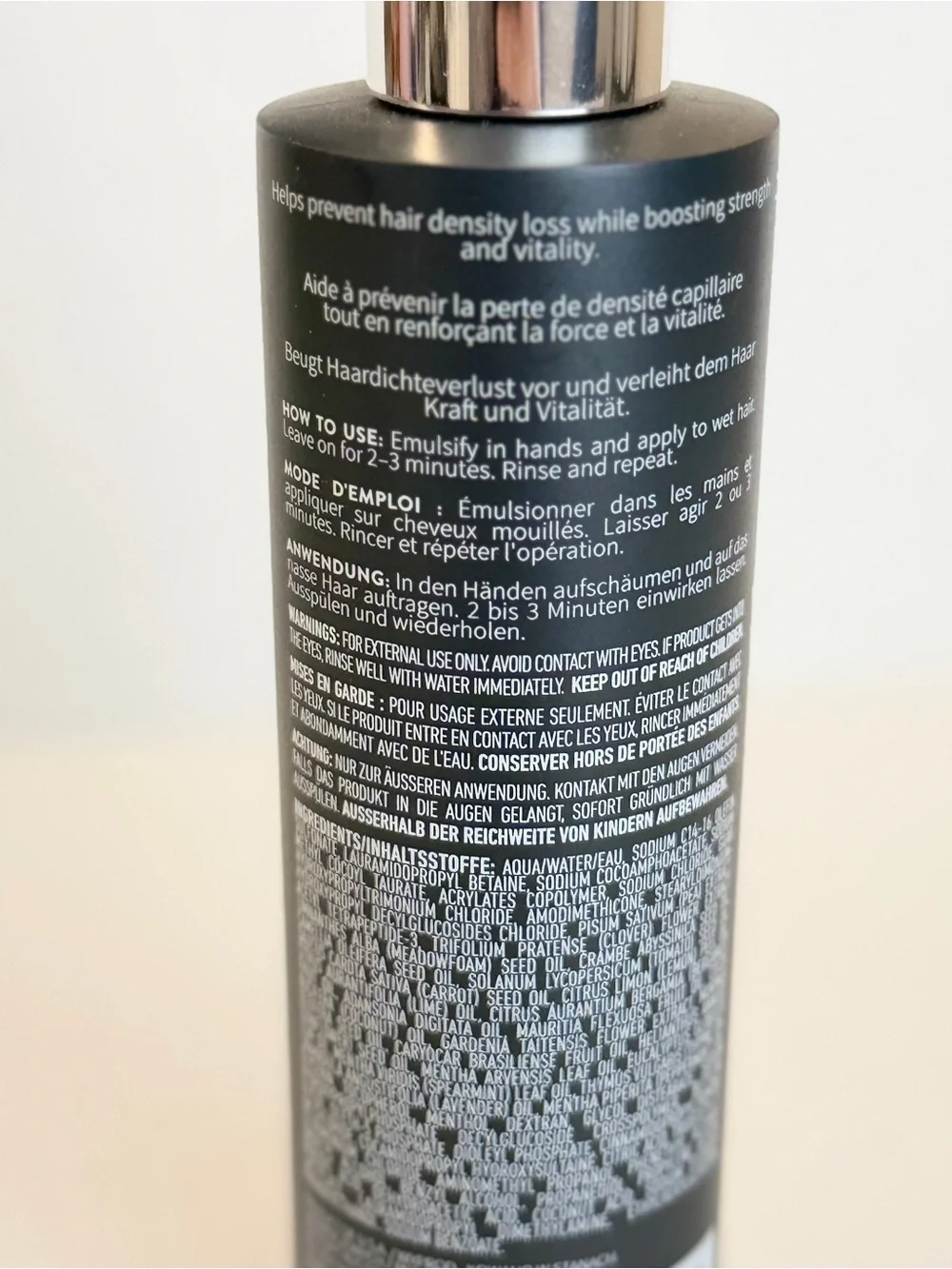Monat BLACK Shampoo + Conditioner — Black